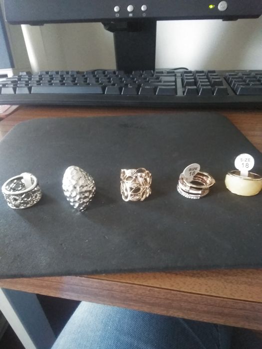 Anéis novos tamanho 18
