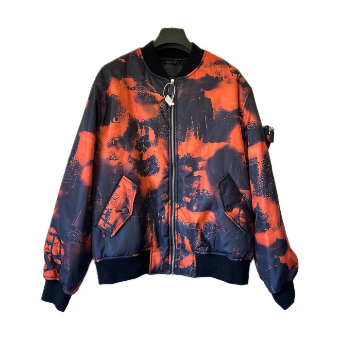 Prada Re-Nylon Printed Bomber Jacket