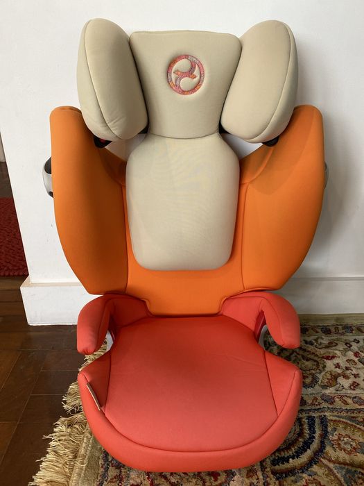 Cybex solution M grupo 2-3 15kg-36kg laranja