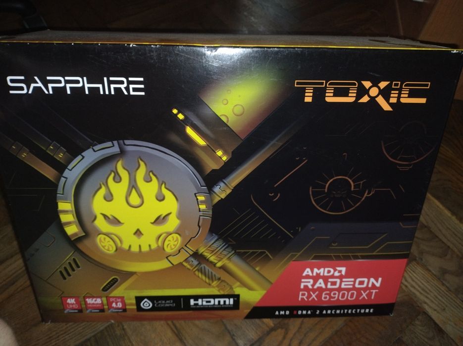 Як нова топова Radeon 6900XT LC 16 Gb TOXIC Limited edition відеокарта