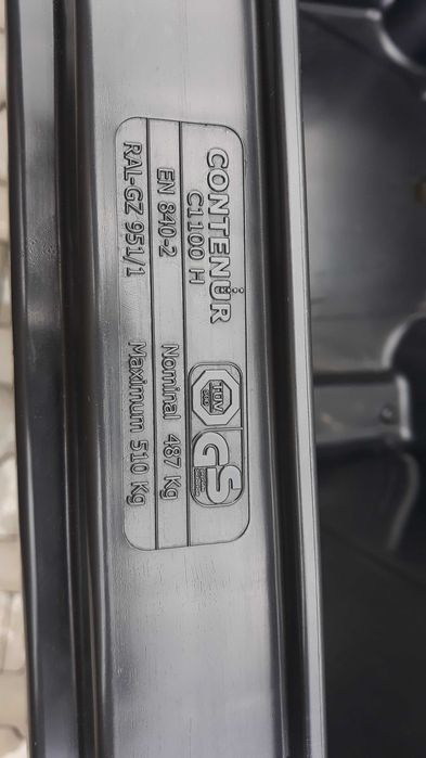 Pojemnik na odpady 1100 L NOWY kosz na śmieci kontener FV23% KOLORY