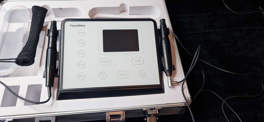 Touchskin maszynka do PMU- makijaż permanentny,2 rączki akupunkturowa.
