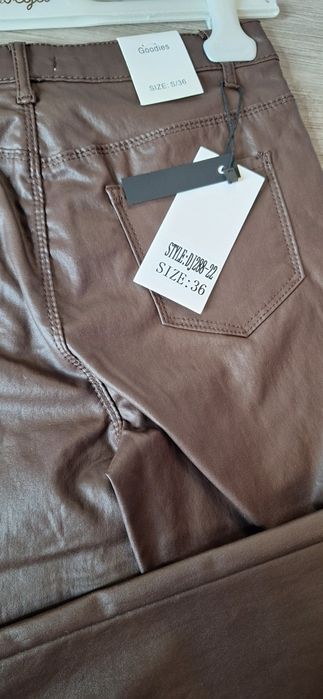 Spodnie woskowane Goodies rozmiar S