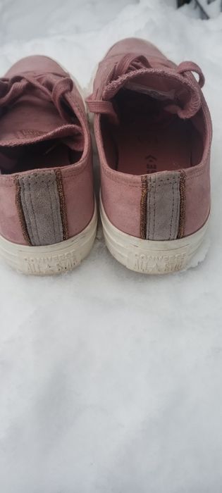 Замшевые кеды converse