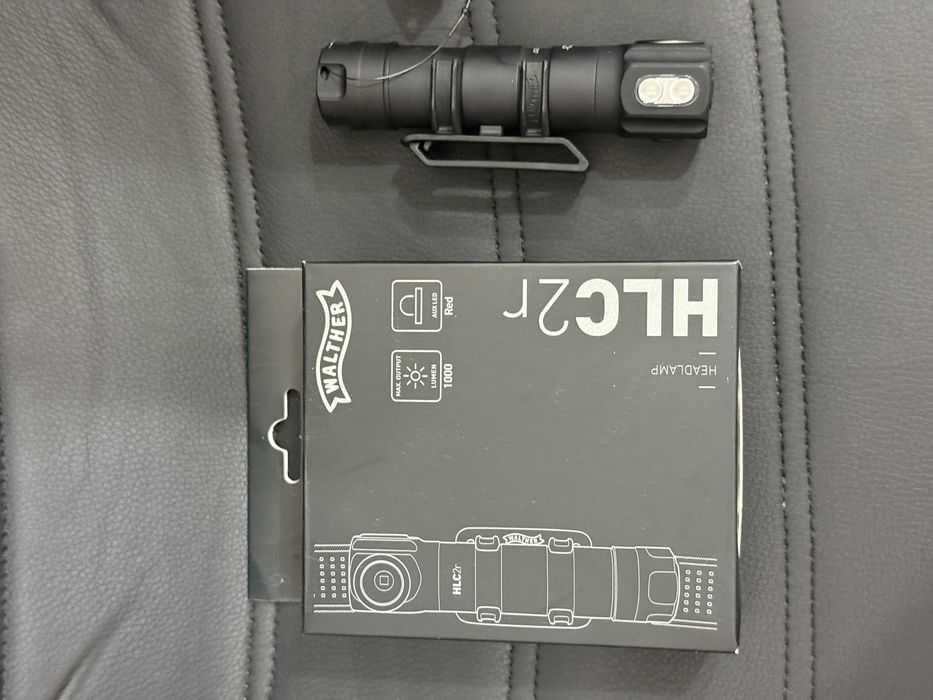 Walther Latarka kątowa czołowa HLC2r 1000lm EDC Ładowanie USB IPX6