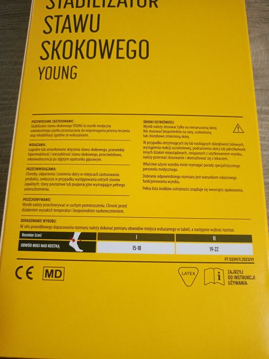 Stabilizator stawu skokowego