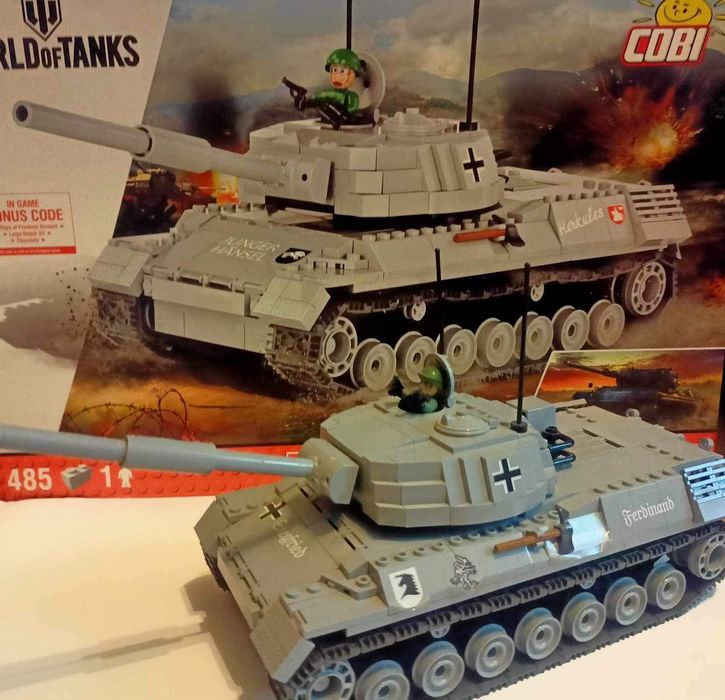 Unikat Cobi Leopard I, edycja World of Tanks