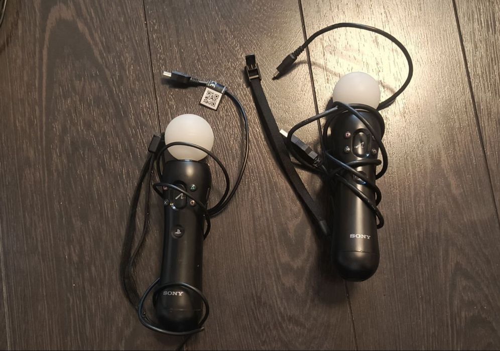 VR окуляри V1 от Sony для PS4 / PS 5 + Камера + 2 джостика