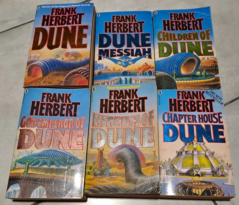 Livros Dune em Ingles