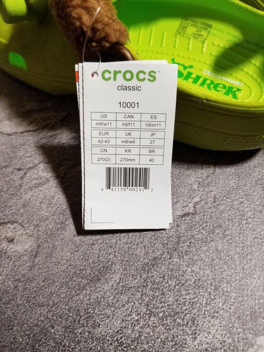 Shrek Crocs/Крокси шрек/Крокси Shrek