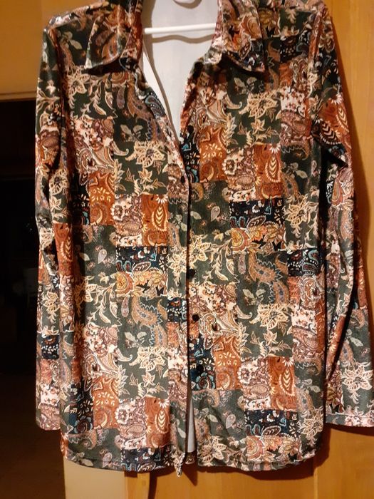 Koszula welurowa Stradivarius