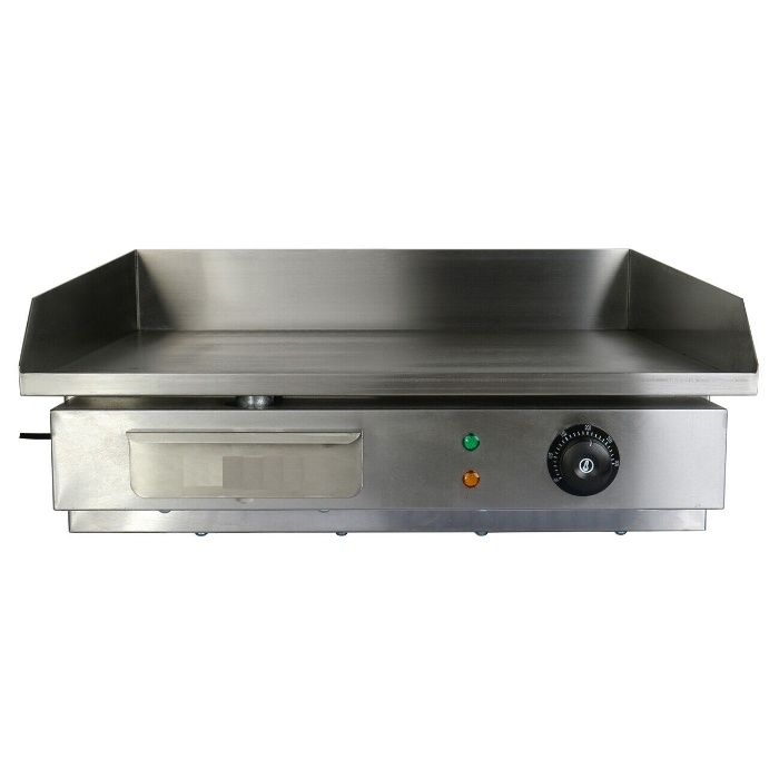 Chapa de Grelhar Lisa 220V placa grelhar