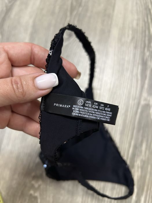 Новые плавки стринги низ от купальника в паетках primark l-xl