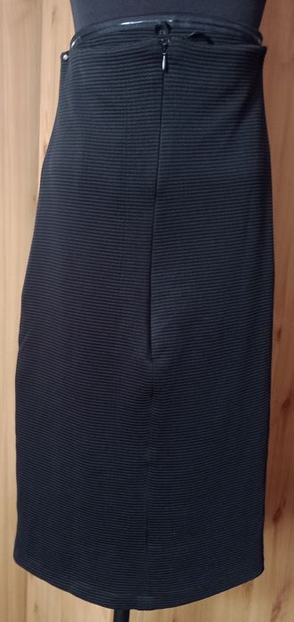 Spódniczka długa maxi prążki vintage boutique bestseller 36/S Mango