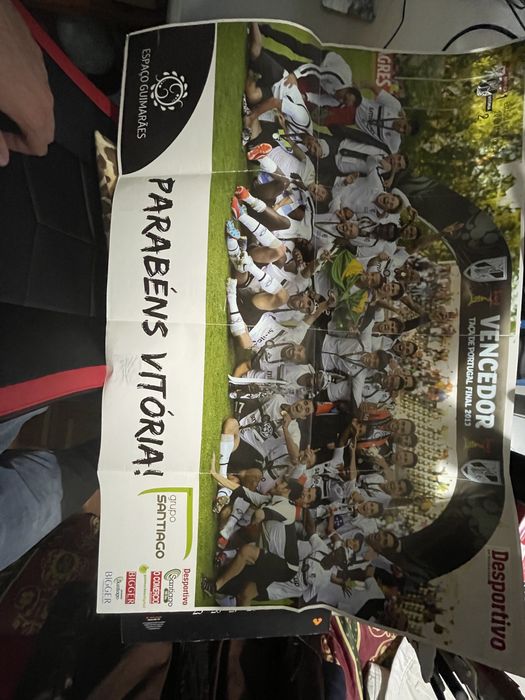 Poster Vitoria de Guimaraes - vencedor taça de portugal