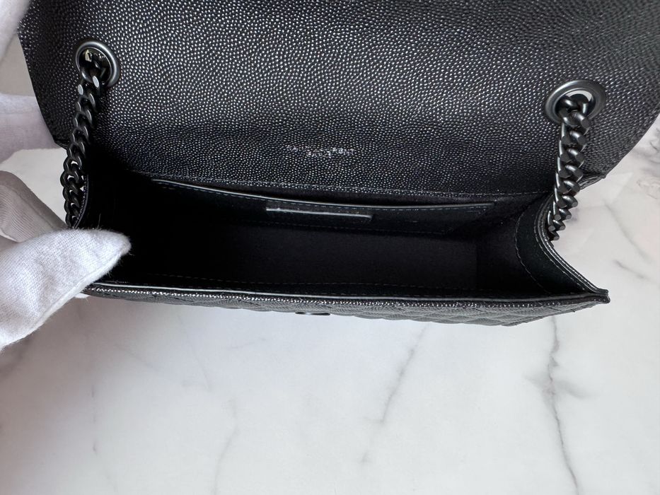 Torebka YSL Envelope black leather