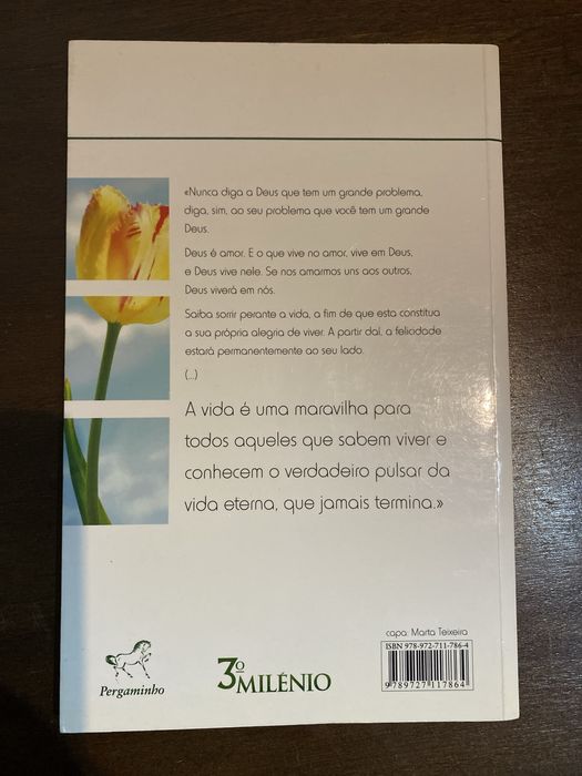 Livro, sementes de fé e de esperança