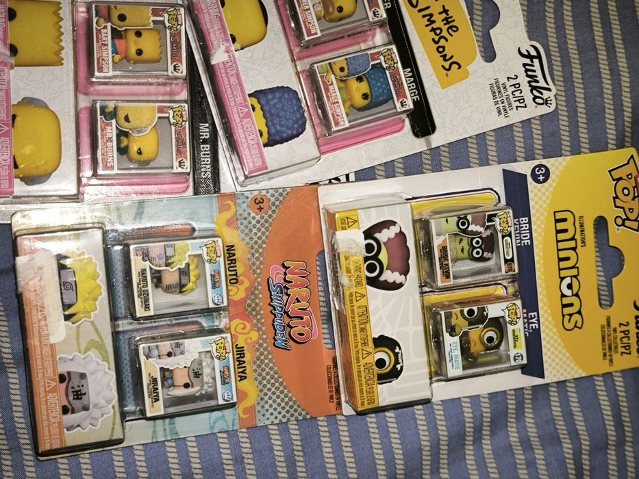 Funko Bitty Pop 2-Pack Mini Figuras Colecionáveis Vários Modelos