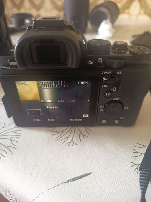 Sony a7s com pouco uso e bem estimada