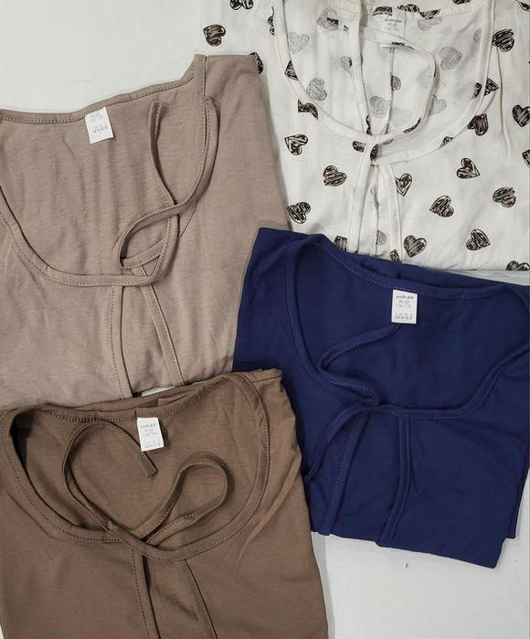 Сорочка на пологи. Сорочка для годування. Сорочка в пологовий