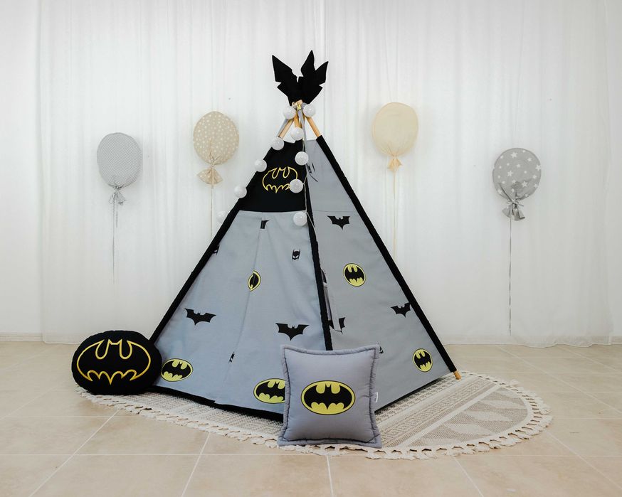 Вігвам для хлопчика Бетмен супергерой БОН БОН. Повний комплект