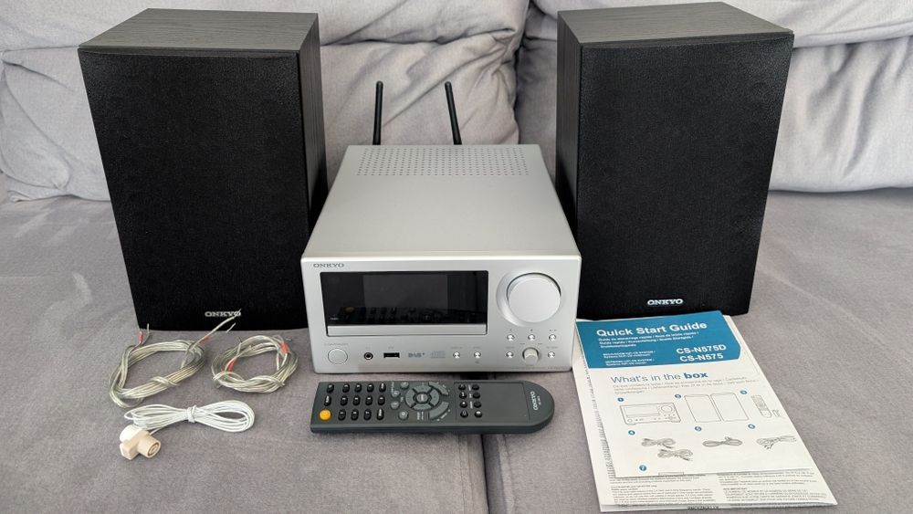 Amplituner Onkyo CR-N575D Wi-Fi Spotify Tidal CD BT Wi-Fi Class D