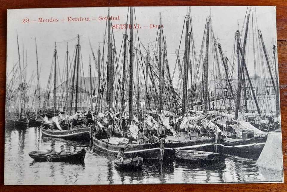 7 Postais antigos de Setúbal