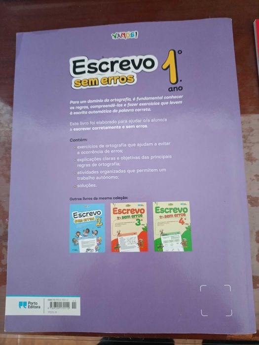 Livros apoio 1°ano escolar