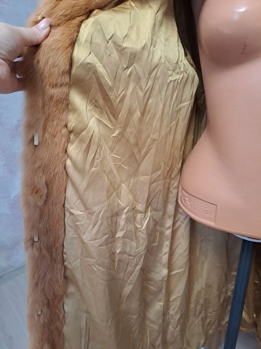Елегантна шубка кролик S