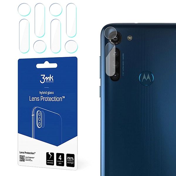 Szkło hybrydowe 3MK do Motorola Moto G8 Power 4 szt.