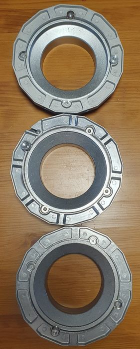 3 Adaptadores para Bowens