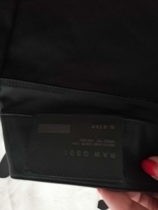 spodnie G-STAR M 38 RAW GS 01 czarne spodnie RAW W 28 L32 nowe