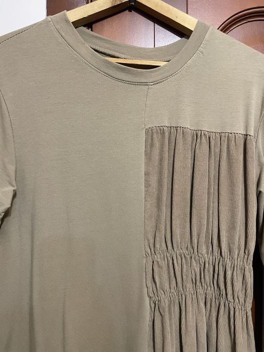 Плаття стильне комбіноване.