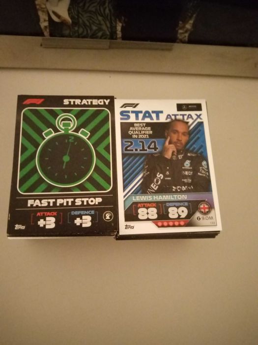 Vendo um lote de 217 cartas da Topps Formula 1 Turbo Attax (2022)
