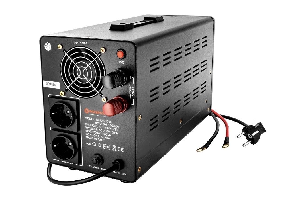 Аварійний блок живлення KEMOT ProSinus 1000W 12/220volt Profi