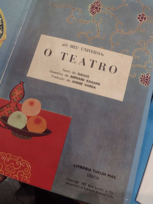 O Teatro e As Marinhas  "Livraria Timun Mas"