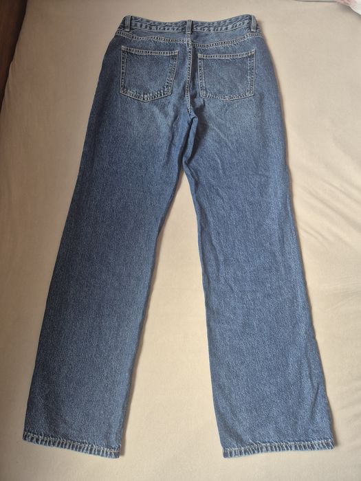 Jeansy wide leg r. 38