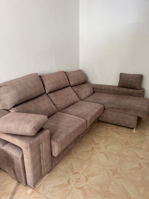 Sofa com Chaise Longe
