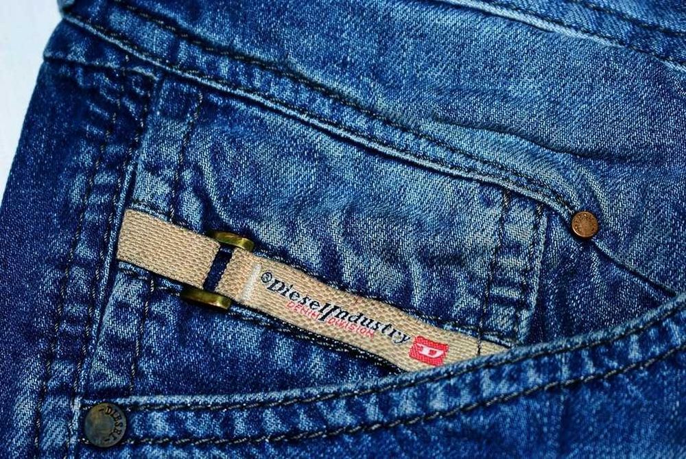 DIESEL BELTHER W32 L34 slim tapered W33 L32 rurki vintage dsquared y2k
