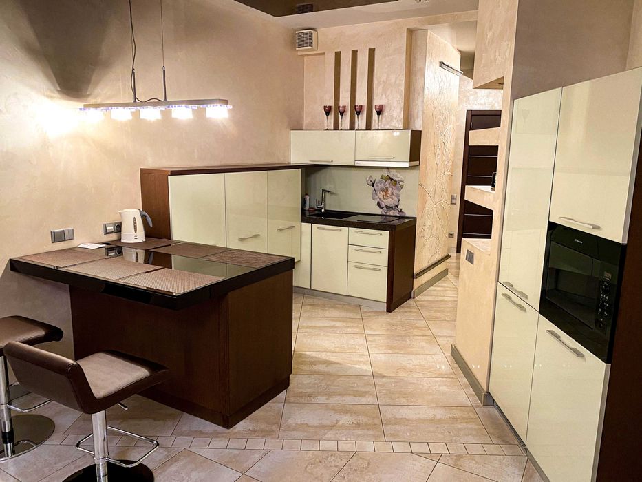 Уютная теплая квартира с камином в Мост Сити, 17 этаж