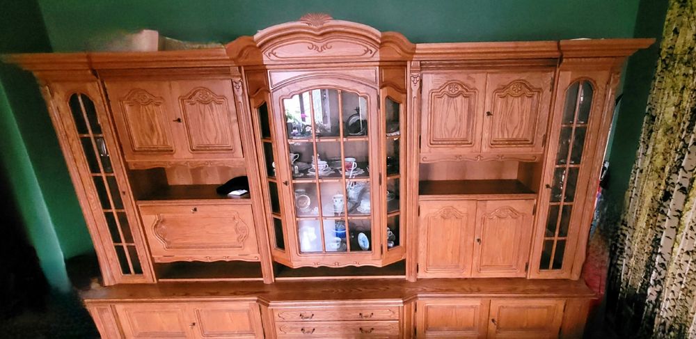 Meblościanka dębowa