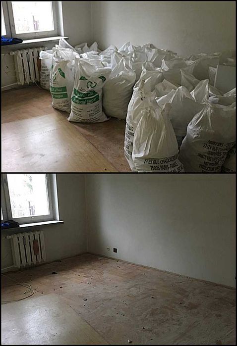 WYWÓZ Śmieci Gruzu Czyszczenie Działek Mieszkań Rozbiórki Altan Domów