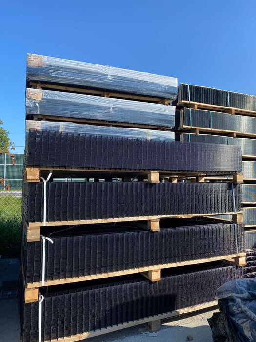 kompletne ogrodzenie panelowe 123 cm fi 4 - 45zł/1mb