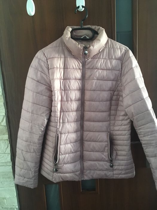 Kurtka różowa pikowana L