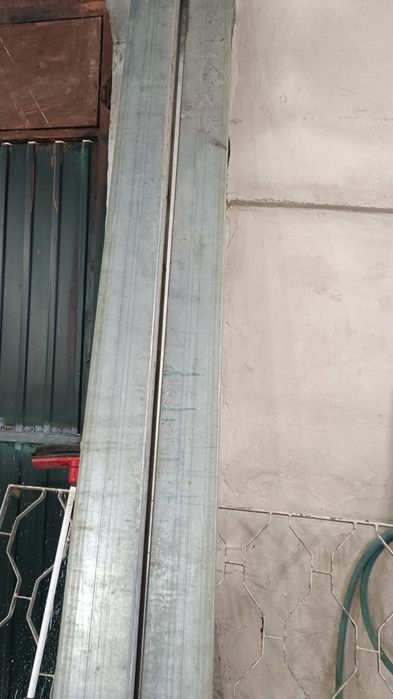 Viga em aço galvanizado 60x120 com 3 metros de comprimento