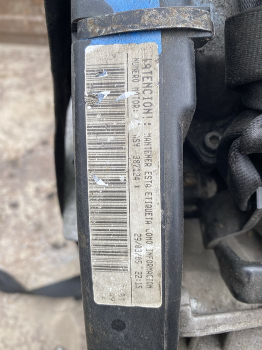 Двигун 1.9 SDi ASY VW Polo Skoda Fabia Поло Фабія двигатель мотор