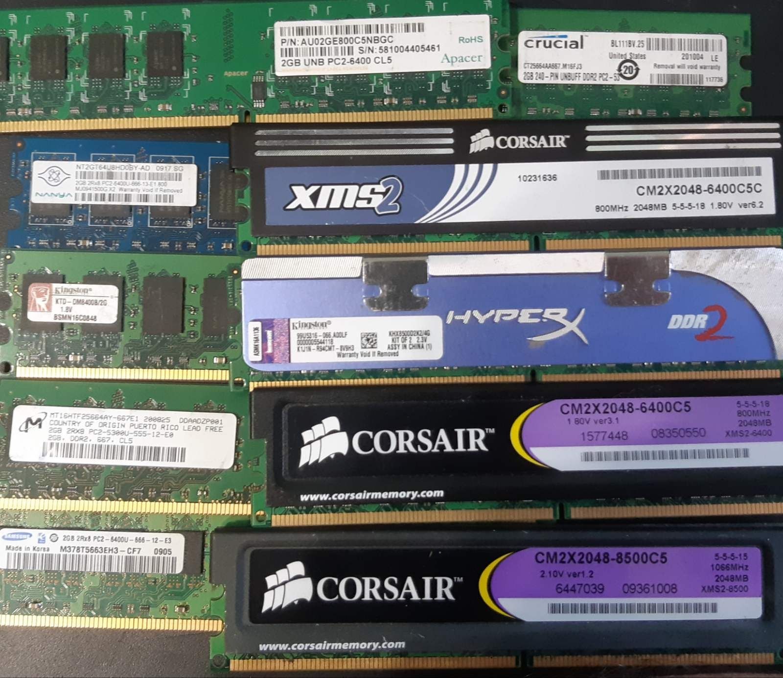 Ddr2 2гб НЕ РОБОЧА ддр3 ддр4 ssd m2sata i msata: 28 грн. - Комплектуючі ...