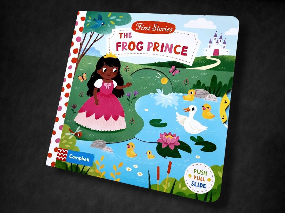 The Frog Prince książeczka po angielsku z ruchomymi elementami