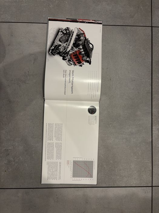 Prospekt, katalog, album Audi RS5 Cabrioket de