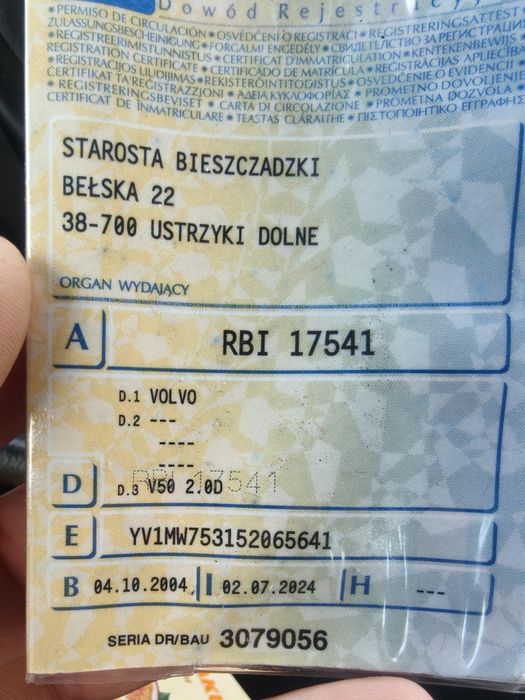 Volvo v50 2.0D 136km 2004r Nowe OC.
